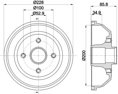 MINTEX MBD246 Тормозной барабан для OPEL CORSA C (X01) 1.7 CDTI (F08, F68) MINTEX MBD246 Тормозной барабан для OPEL CORSA C (X01) 1.7 CDTI (F08, F68)