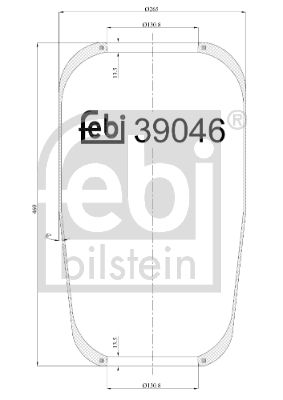 FEBI BILSTEIN Federbalg, Luftfederung