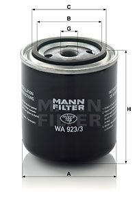 MANN-FILTER Koelmiddelfilter (WA 923/3)