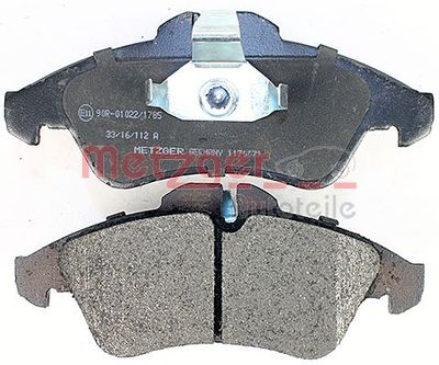 SET PLACUTE FRANA FRANA DISC METZGER AUTOTEILE 1170071 2