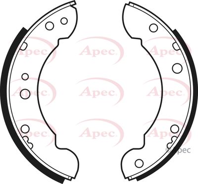 Brake Shoe Set APEC SHU138