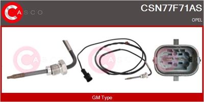 SENZOR TEMPERATURA GAZE EVACUARE