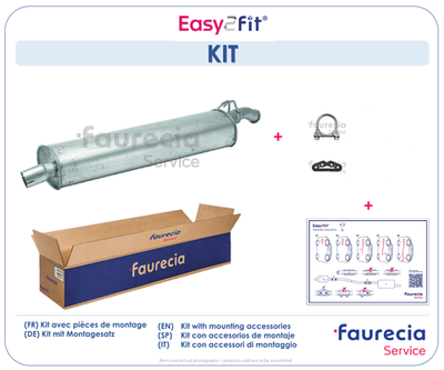 Faurecia FS43093 Глушитель выхлопных газов  для LANCIA DEDRA (835_) 1.8 i.e. (835BD, 835AD)