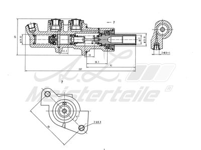 Спирачна помпа A.Z. Meisterteile AZMT-44-110-1102