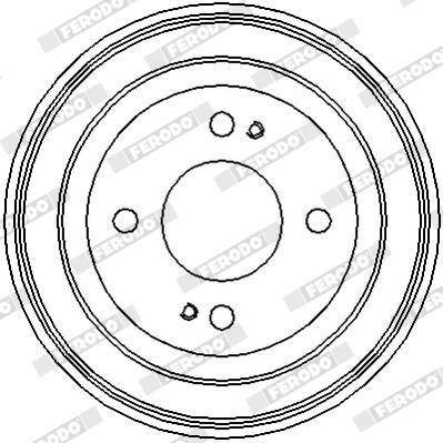 TAMBUR FRANA FERODO FDR329060 2