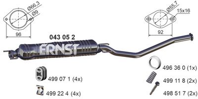 MITTELSCHALLDäMPFER