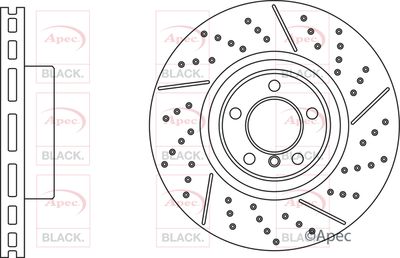 Brake Disc APEC DSK3251B