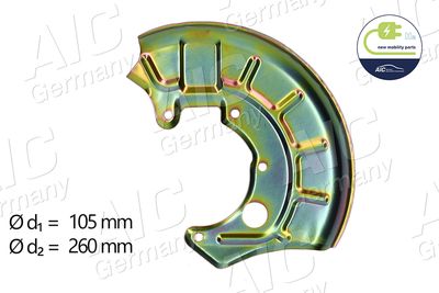 SPRITZBLECH BREMSSCHEIBE