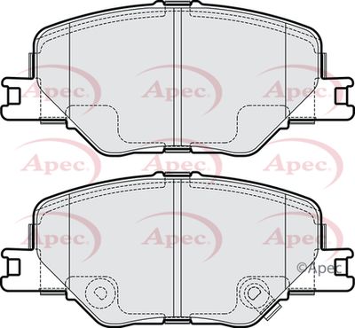 Brake Pad Set APEC PAD2253