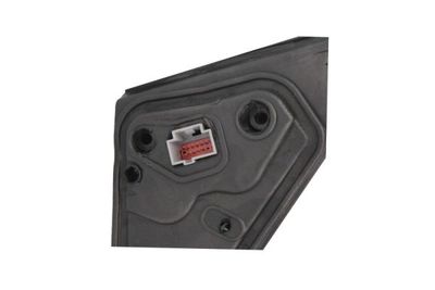 Zijspiegel Links (elektrisch, in reliëf, met verwarming, assistent rijstrookverandering, under-coated, elektrisch opklapbaar, met indicator) past: FORD FOCUS IV 01.18-