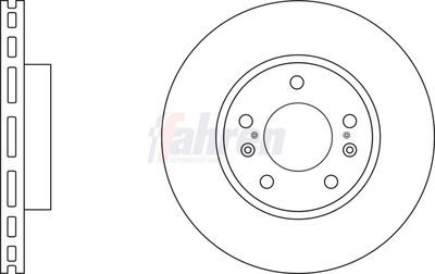 Fahren Brake Disc FBD6792