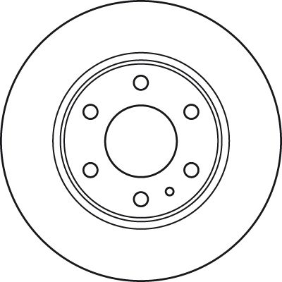 Brake Disc DF4992S