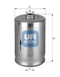 Топливный фильтр UFI 31.814.00 для SAAB 9000