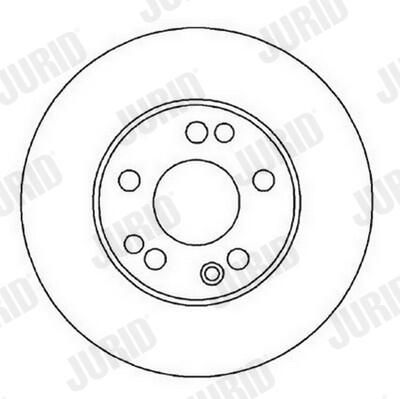 BREMSSCHEIBE JURID 561874JC 1