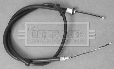 Тросик, cтояночный тормоз BORG & BECK BKB3200 для FIAT PANDA