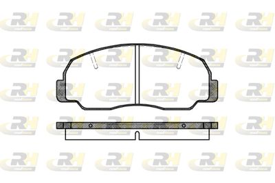 Комплект тормозных колодок, дисковый тормоз ROADHOUSE 2178.10 для DAIHATSU WILDCAT/ROCKY