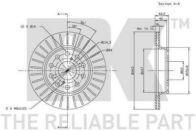 DISC FRANA NK 204556 2