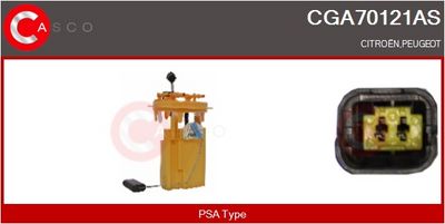 SISTEM ALIMENTARE CU COMBUSTIBIL CASCO CGA70121AS