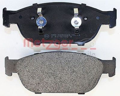 BREMSBELAGSATZ SCHEIBENBREMSE METZGER AUTOTEILE 1170657 3