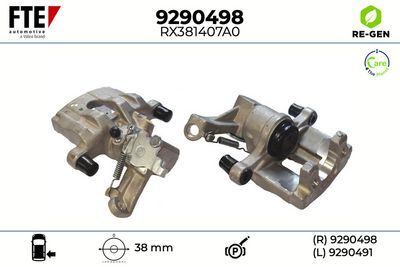 спирачен апарат FTE 9290498