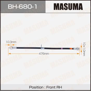Тормозной шланг MASUMA BH-680-1 для LEXUS RX