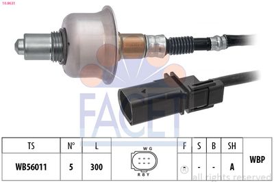 Sonda lambda FACET 10.8631