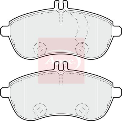 APEC Brake Pad Set, disc brake PAD1565