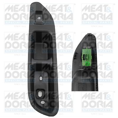 Выключатель, стеклолодъемник MEAT & DORIA 26280 для FIAT TIPO