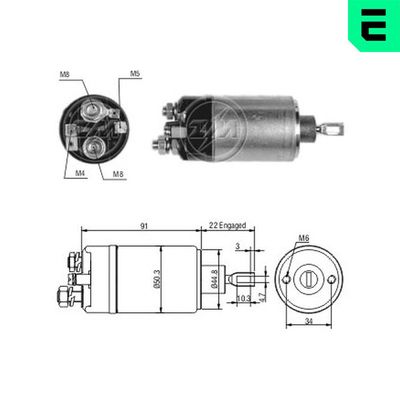 SOLENOID ELECTROMOTOR