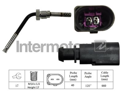 Sensor, exhaust gas temperature Intermotor 27363