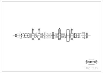 Brake Hose 19018125