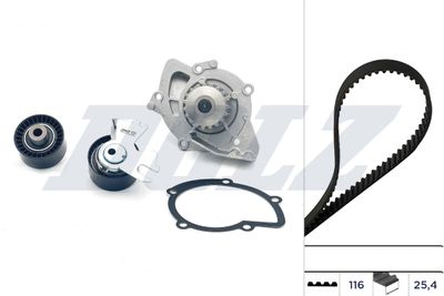 WASSERPUMPE + ZAHNRIEMENSATZ