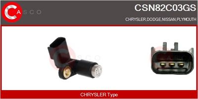 SENZOR IMPULSURI ARBORE COTIT CASCO CSN82C03GS