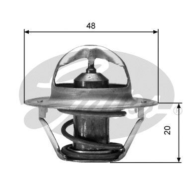 Thermostat, coolant TH00388G1