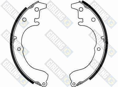 Комплект тормозных колодок GIRLING 5180899 для TOYOTA TERCEL