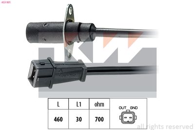 SENZOR IMPULSURI ARBORE COTIT KW 453001