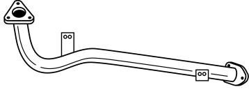 Rura wydechowa SIGAM 65132