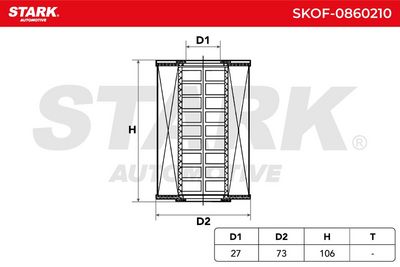 маслен филтър STARK SKOF-0860210