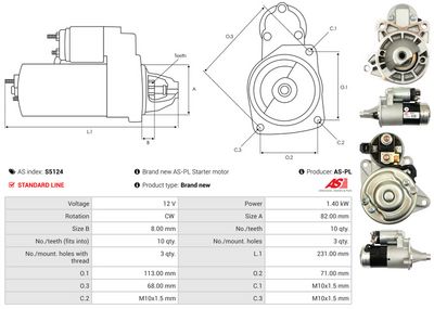 STARTER AS-PL S5124 4