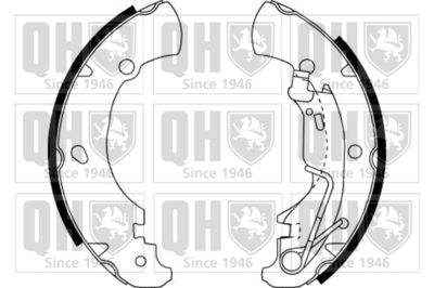 Комплект тормозных колодок QUINTON HAZELL BS1145 для FIAT IDEA