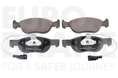 Комплект тормозных колодок, дисковый тормоз EUROBRAKE 5502221017 для FIAT MAREA