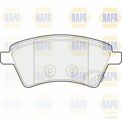 Brake Pad Set NAPA PBP7172