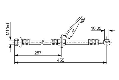 BOSCH Bremsschlauch