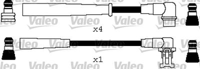 Комплект проводов зажигания VALEO 346608 для RENAULT RAPID