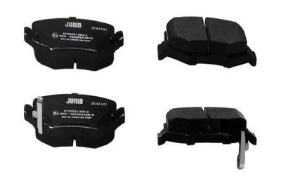 BREMSBELAGSATZ SCHEIBENBREMSE