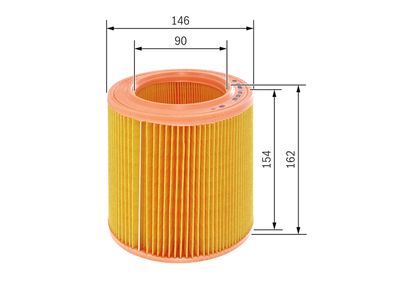 Air Filter 1 457 433 652