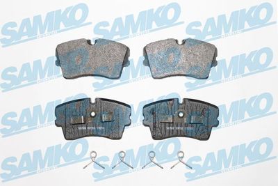 Комплект тормозных колодок, дисковый тормоз SAMKO 5SP262 для OPEL MONZA
