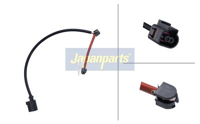 предупредителен контактен сензор, износване на накладките JAPANPARTS BPW-193