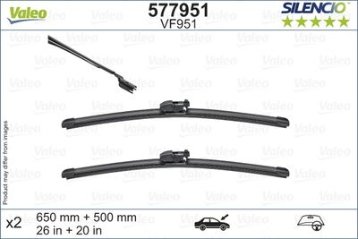 перо на чистачка VALEO 577951