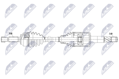 полуоска NTY NPW-CH-193